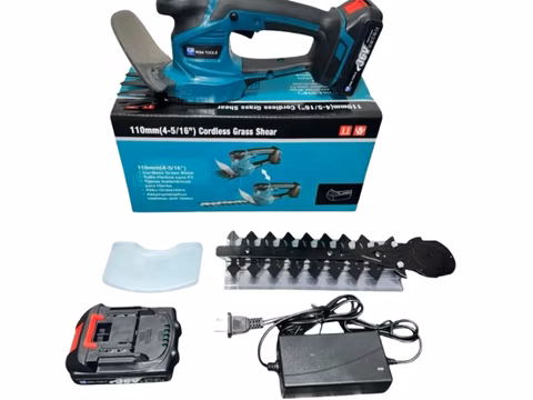 Cortaseto inalámbrico 36v 110mm Wtools para poda de setos y arbustos en Colombia