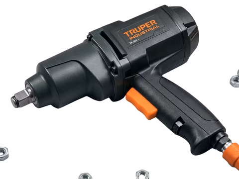 Llave de impacto eléctrica 900W 1/2 pulgada industrial Truper para talleres en Colombia