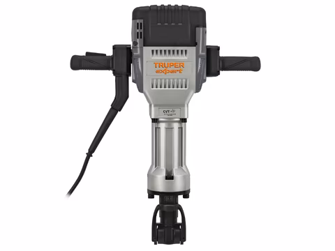 Martillo demolición HEX 62 joules Truper Industrial 2.000W para demolición industrial pesada en Colombia