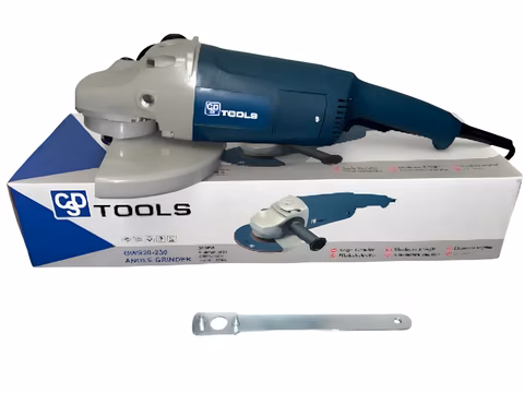 Pulidora angular disco 9 pulgadas 2300W Wtools para corte y desbaste industrial en Colombia