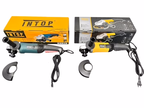 Pulidora angular INTOP 5 pulgadas 1200W 110V Wtools para corte y desbaste en Colombia