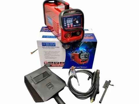 Soldador inversor MMA 250A 2T Wtools 110/220V con pantalla digital LED en Colombia