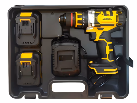 Taladro inalámbrico 1/2 amarillo WT de 36V para perforación y atornillado profesional en Colombia