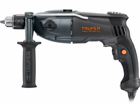 Taladro percutor 1.200W Truper cabezal 1/2 pulgada industrial para perforar concreto en Colombia