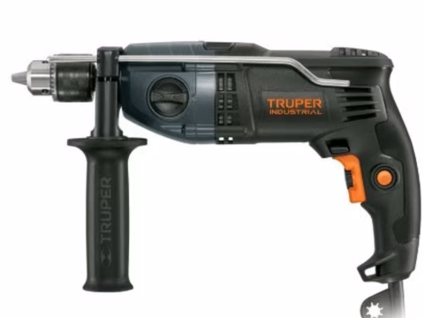 Taladro percutor 900W Truper cabezal 1/2 pulgada industrial para perforar concreto en Colombia