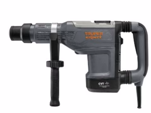 Taladro percutor de demolición SDS Max Truper 2-15 joules para perforar y demoler concreto en Colombia