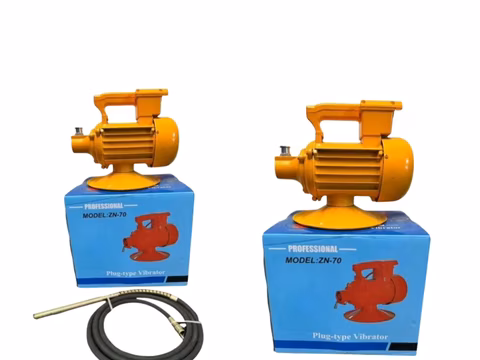 Vibrador de motor para concreto 110v sin manguera Truper para obras de concreto en Colombia